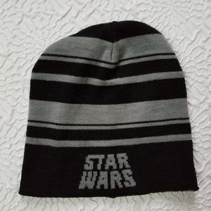 Star Wars Boys Black/Gray Stripe Hat